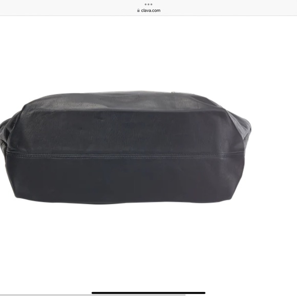 CLAVA NANTUCKET LEATHER TOTE - Picture 5 of 13